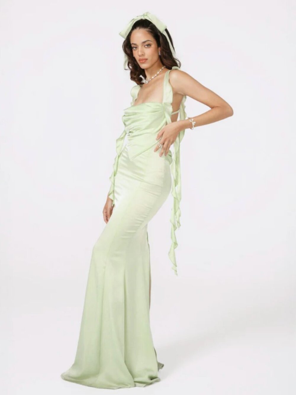 NWOT Nana Jacqueline Caroline Dress in Green